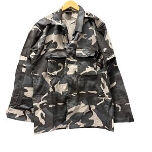 Propper‎ BDU Shirt Mens Large Long Military Urban Camo Gray White Black NEW